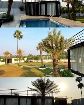 La Serene Farm Stay - Luxary 4 Bed Room Property 하이데라바드 외부 사진